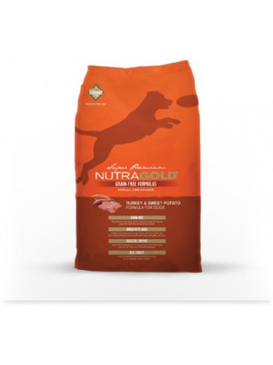 NUTRAGOLD GRAIN FREE PERÚ&BATATA DOCE 13,6KG